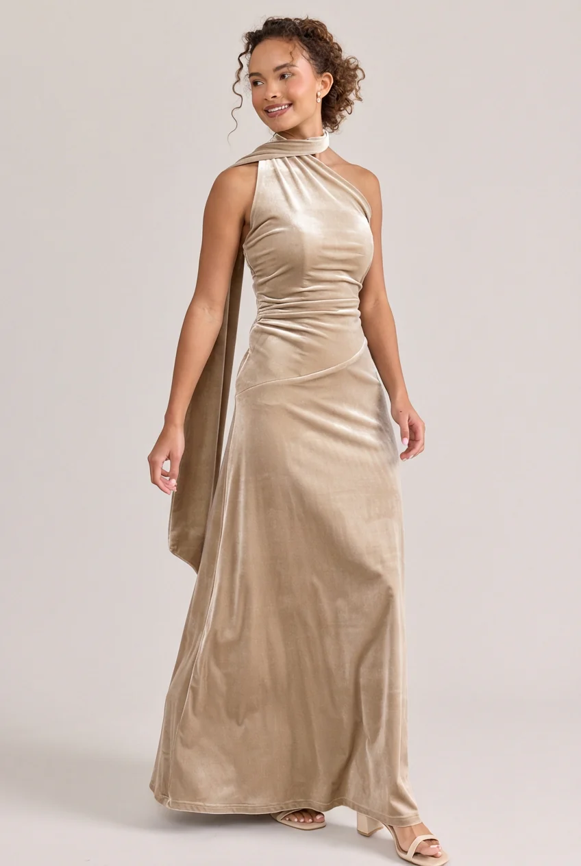 Imani Velvet Dress | Made To Order - Image 36