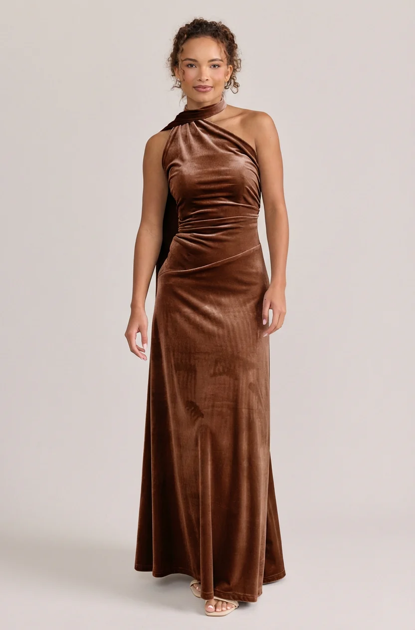 Imani Velvet Dress | Made To Order - Image 44