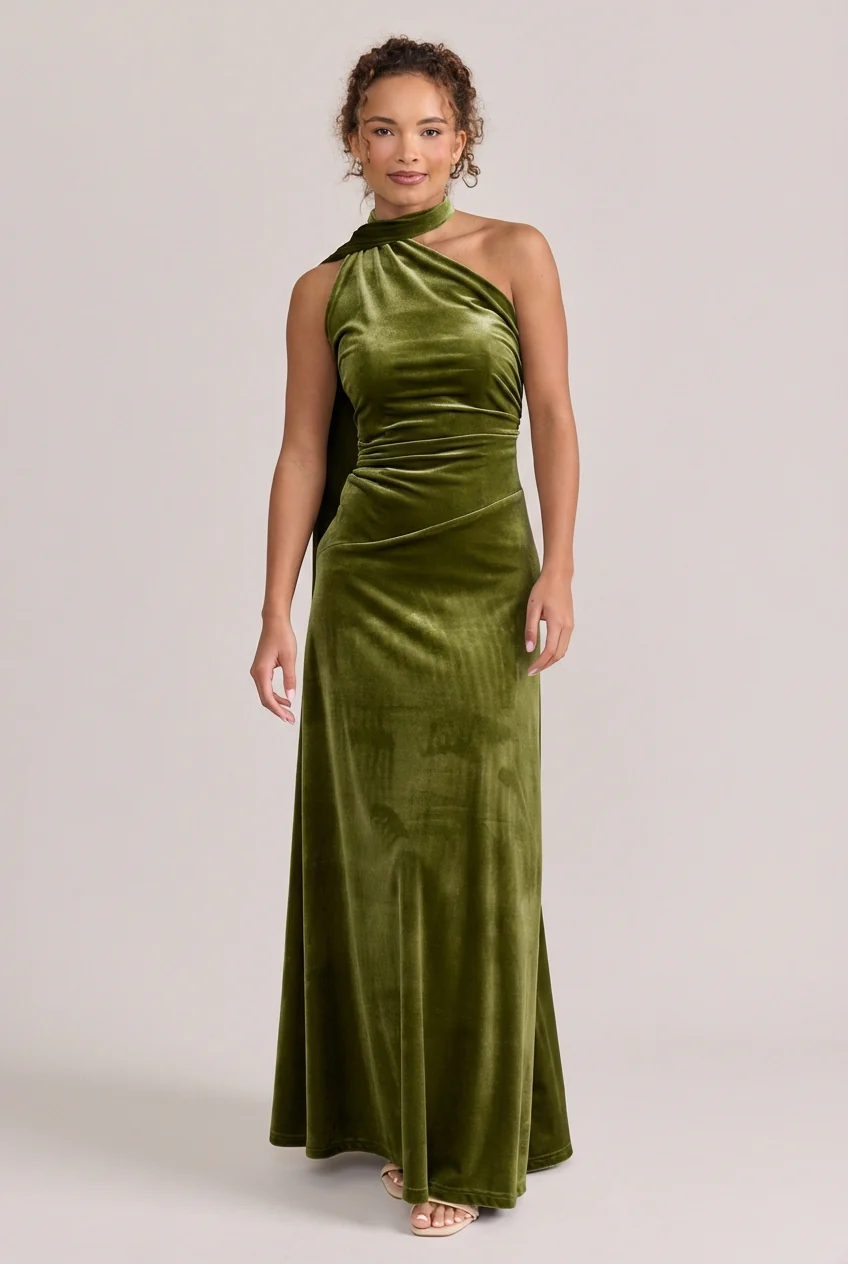 Imani Velvet Dress | Made To Order - Image 53