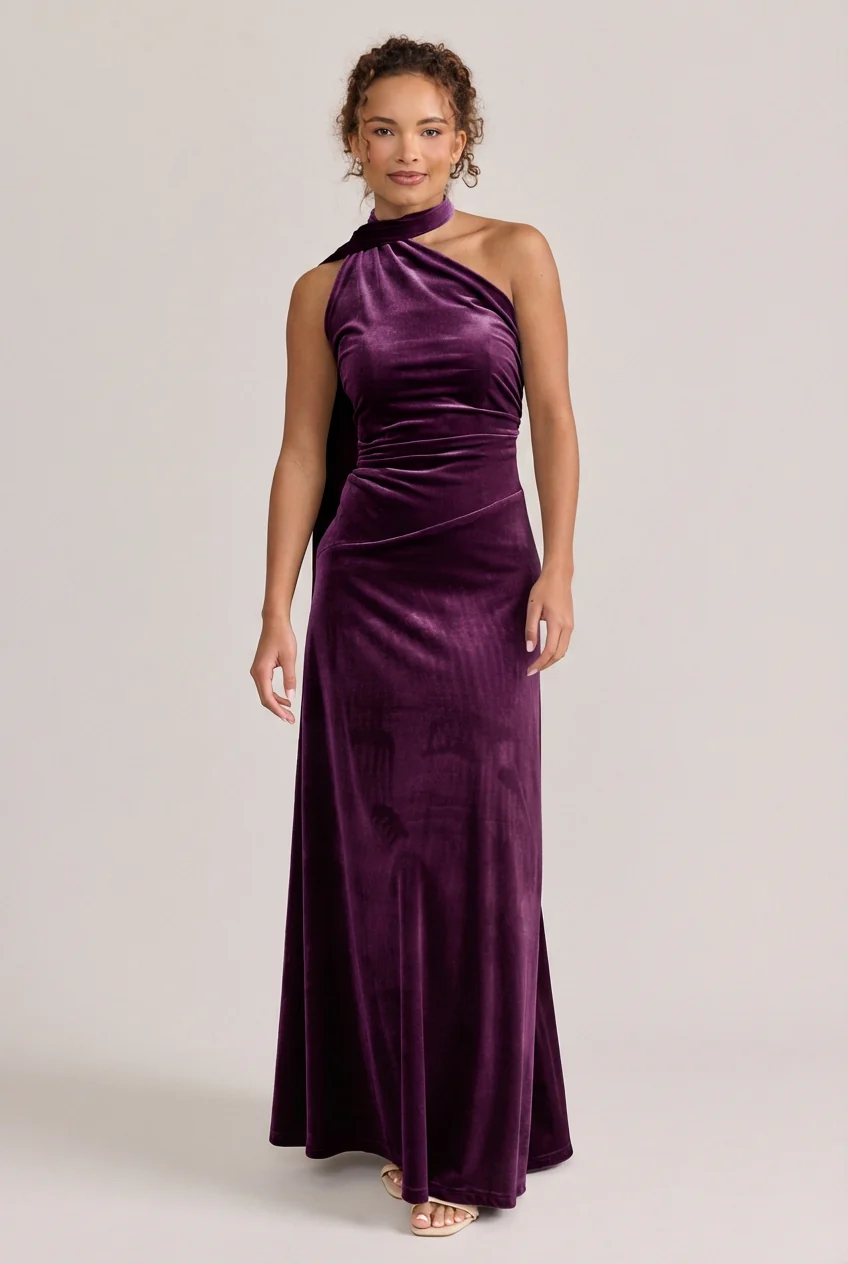 Imani Velvet Dress | Made To Order - Image 56