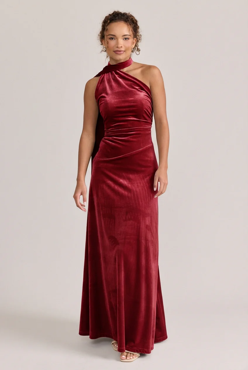 Imani Velvet Dress | Made To Order - Image 59