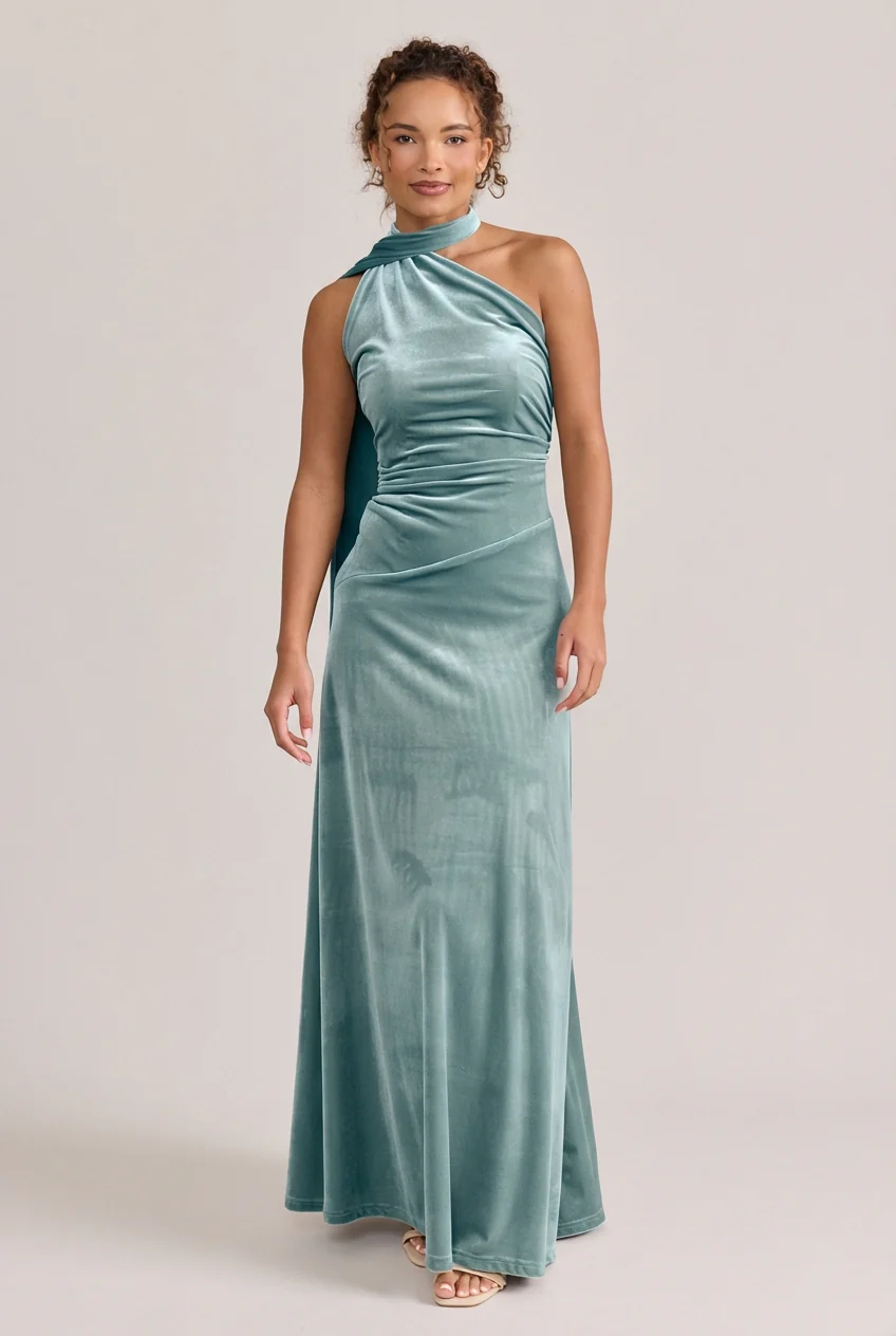 Imani Velvet Dress | Made To Order - Image 62