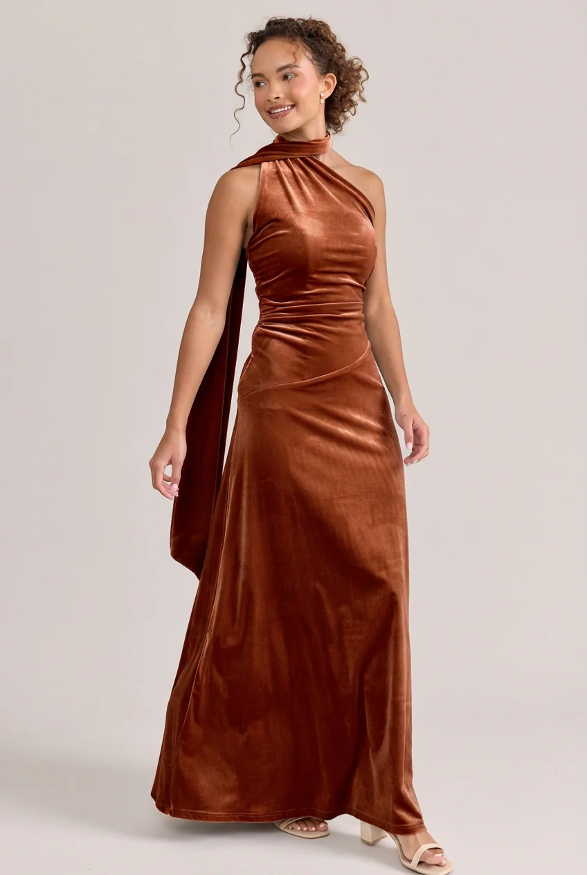 Imani Velvet Dress | Made To Order - Image 66