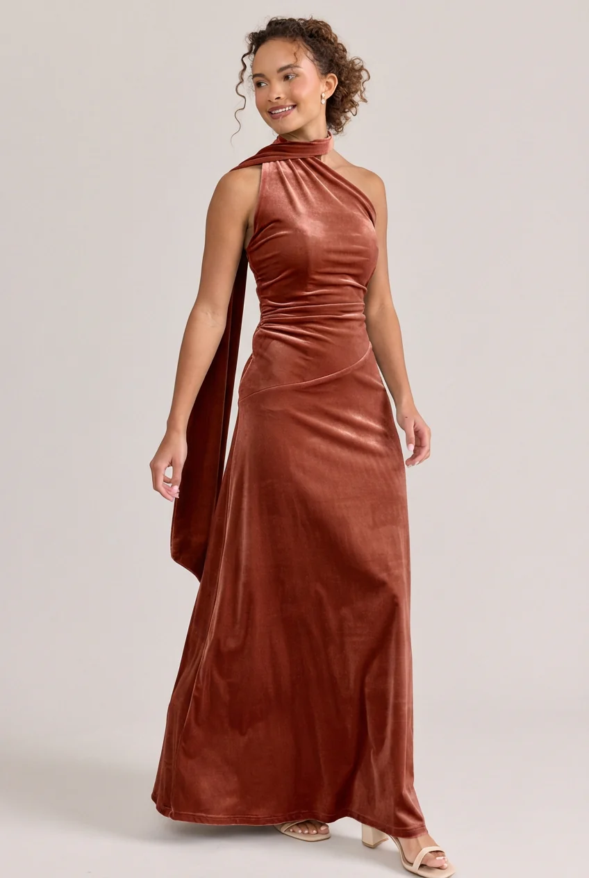 Imani Velvet Dress | Made To Order - Image 69
