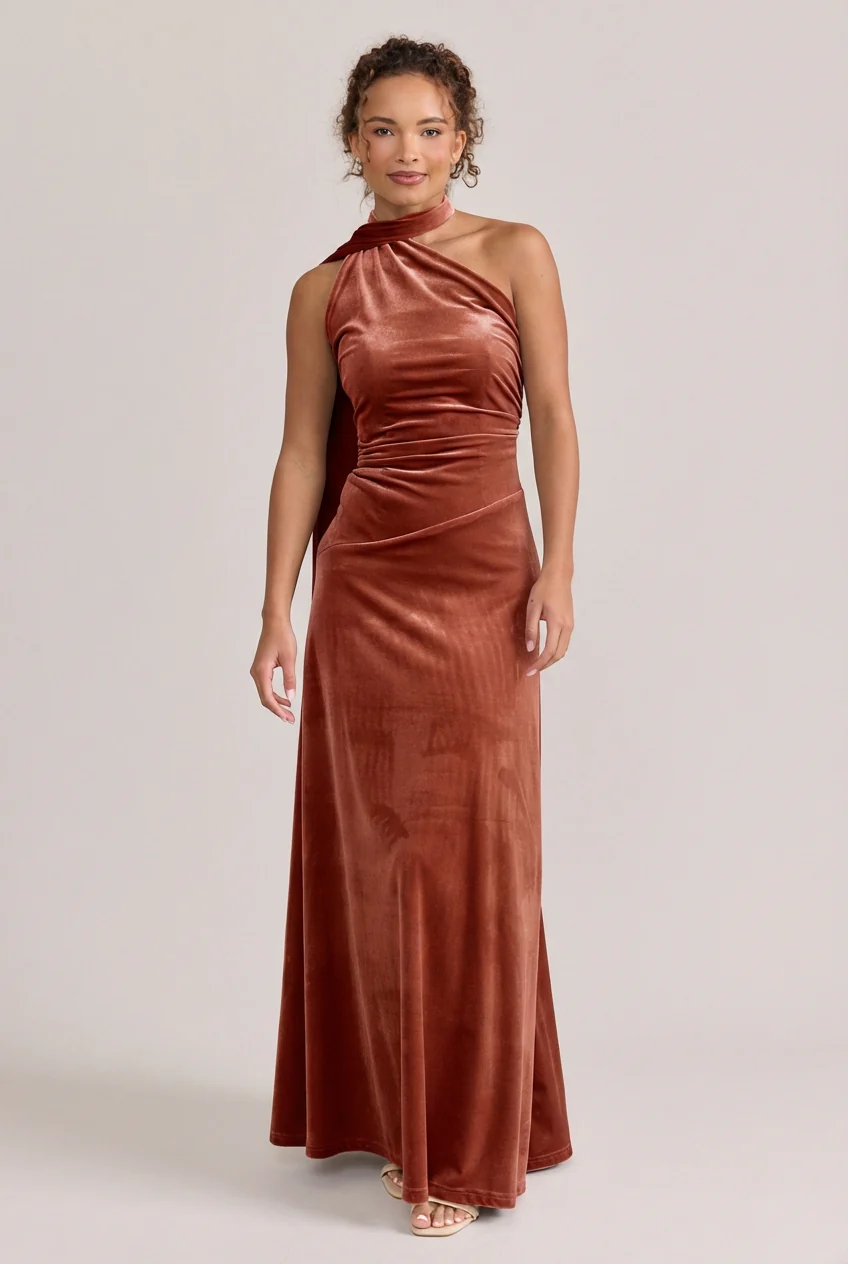 Imani Velvet Dress | Made To Order - Image 71
