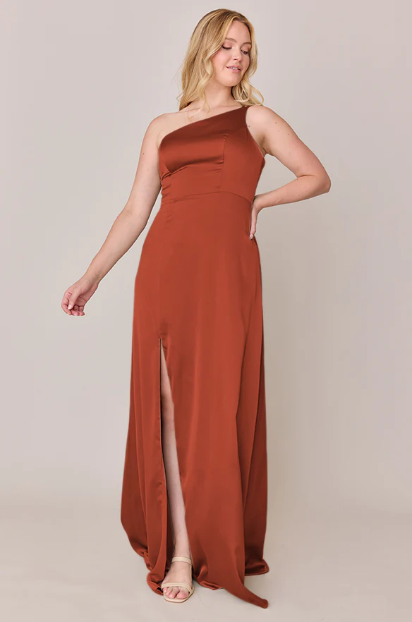 Inez Satin Dress | Made To Order - Image 127