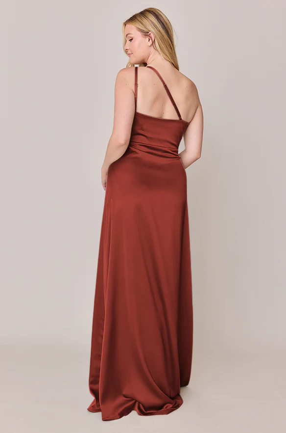 Inez Satin Dress | Made To Order - Image 152