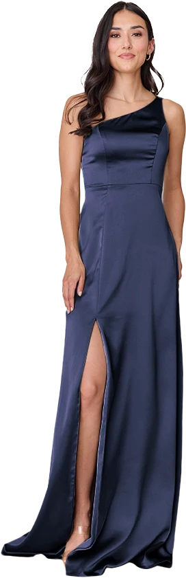 Inez Satin Dress | Made To Order - Image 192