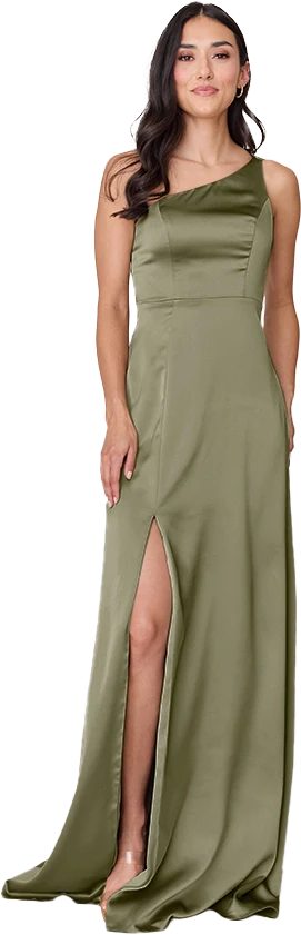 Inez Satin Dress | Made To Order - Image 199
