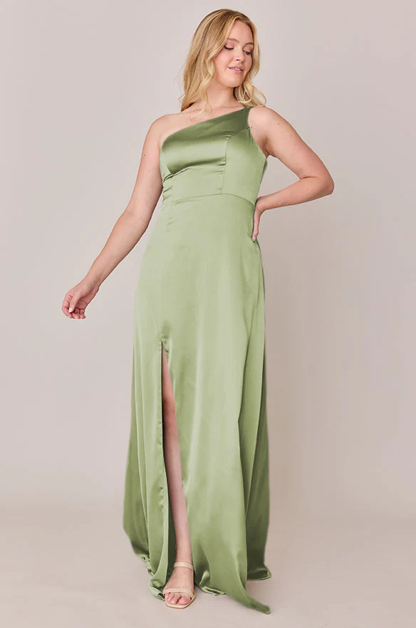 Inez Satin Dress | Made To Order - Image 219