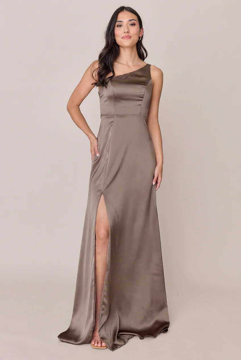 Inez Satin Dress | Made To Order - Image 225
