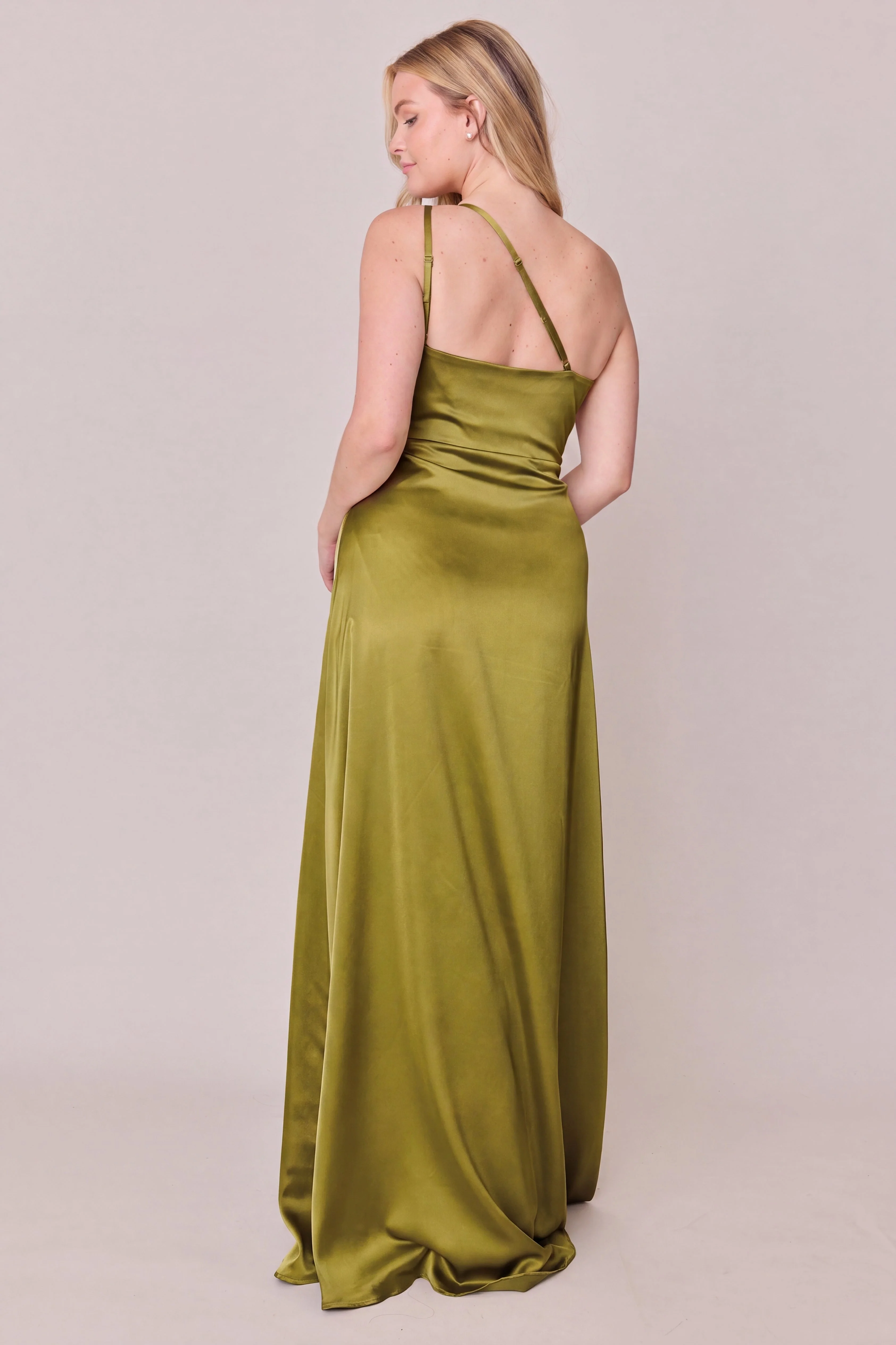 Inez Satin Dress | Made To Order - Image 236