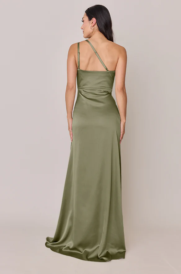 Inez Satin Dress | Made To Order - Image 92