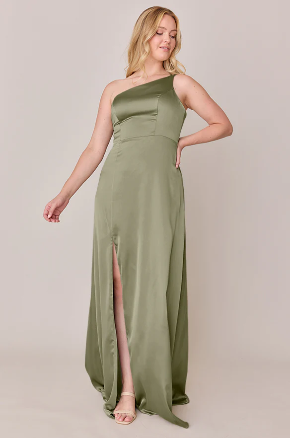 Inez Satin Dress | Made To Order - Image 93