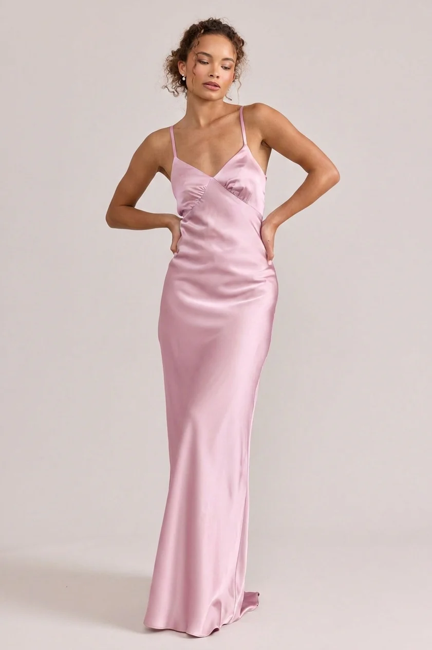 Iris Satin Dress | Ready To Ship - Image 34