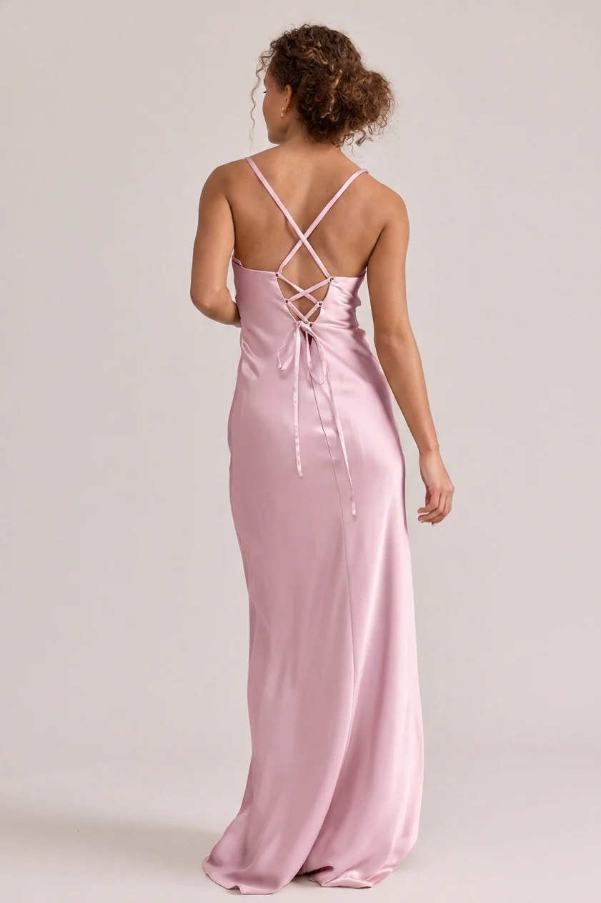 Iris Satin Dress | Ready To Ship - Image 35