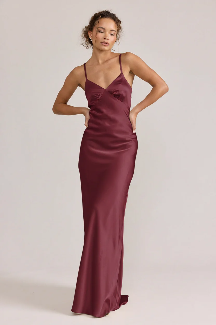 Iris Satin Dress | Ready To Ship - Image 36