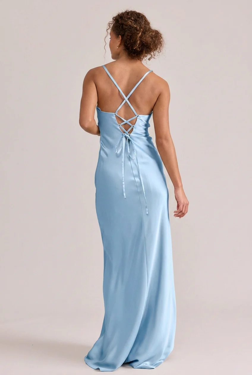 Iris Satin Dress | Ready To Ship - Image 39