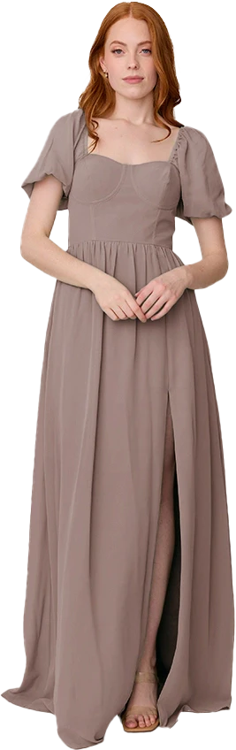 Isabella Chiffon Dress | Made To Order - Image 117