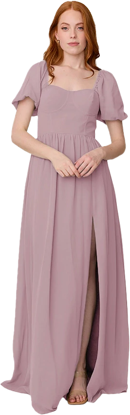 Isabella Chiffon Dress | Made To Order - Image 123