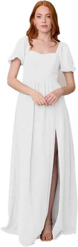 Isabella Chiffon Dress | Made To Order - Image 143