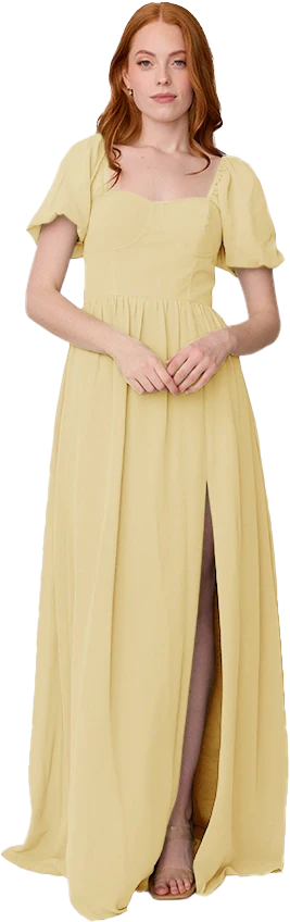 Isabella Chiffon Dress | Made To Order - Image 145