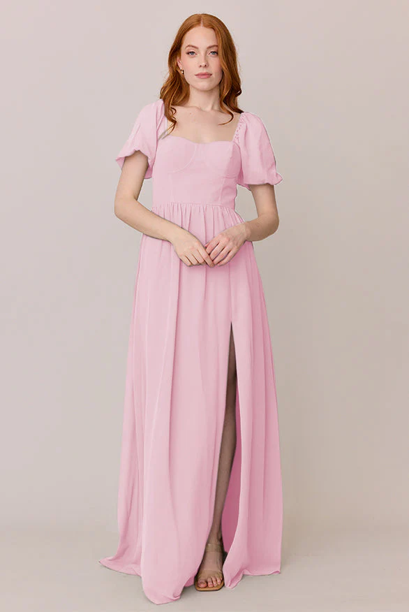 Isabella Chiffon Dress | Made To Order - Image 151
