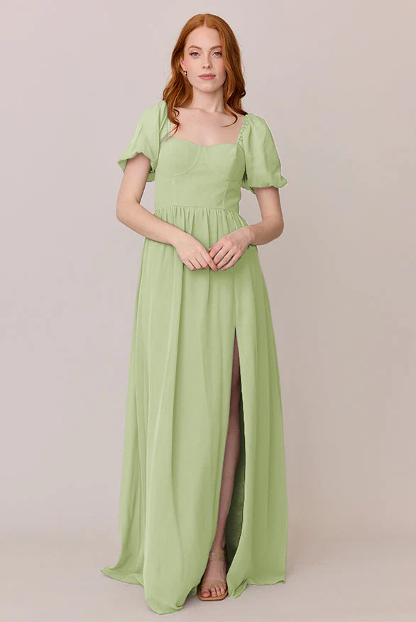 Isabella Chiffon Dress | Made To Order - Image 158
