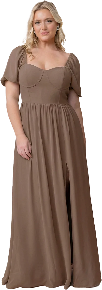 Isabella Chiffon Dress | Made To Order - Image 165