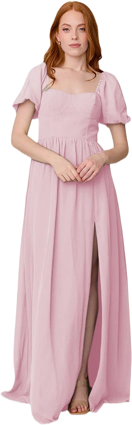 Isabella Chiffon Dress | Made To Order - Image 167