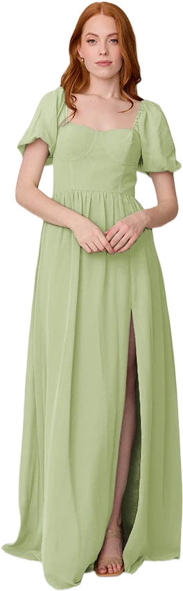 Isabella Chiffon Dress | Made To Order - Image 168