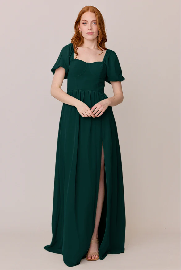 Isabella Chiffon Dress | Made To Order - Image 20