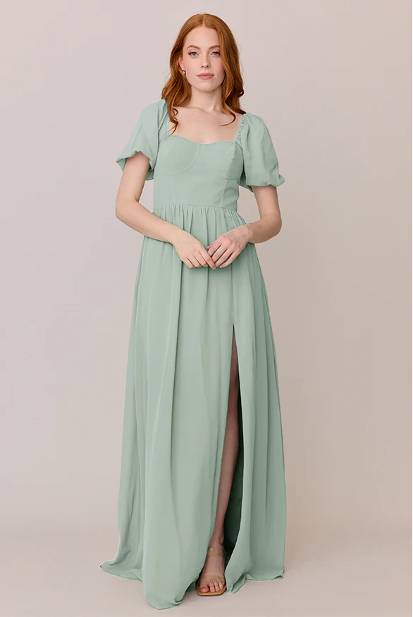 Isabella Chiffon Dress | Made To Order - Image 84