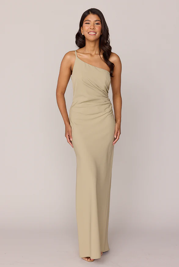 Jade Crepe Dress | Made To Order - Image 157