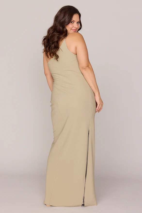 Jade Crepe Dress | Made To Order - Image 160