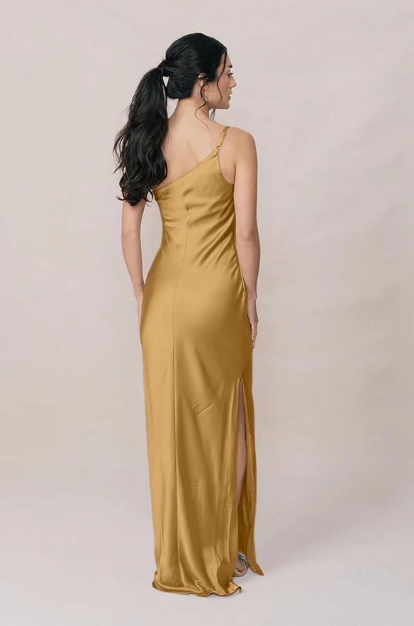 Jade Satin Dress | Made To Order - Image 102