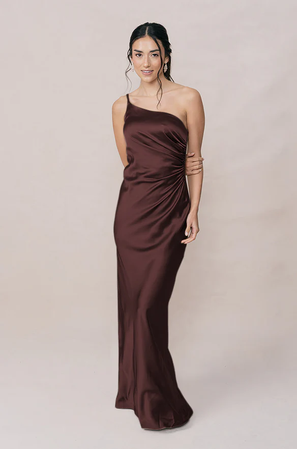 Jade Satin Dress | Made To Order - Image 113
