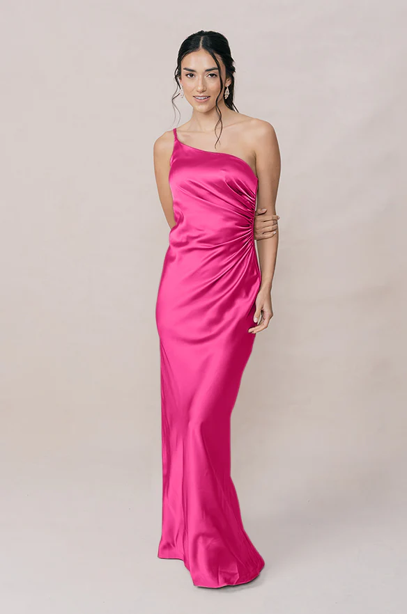 Jade Satin Dress | Made To Order - Image 115