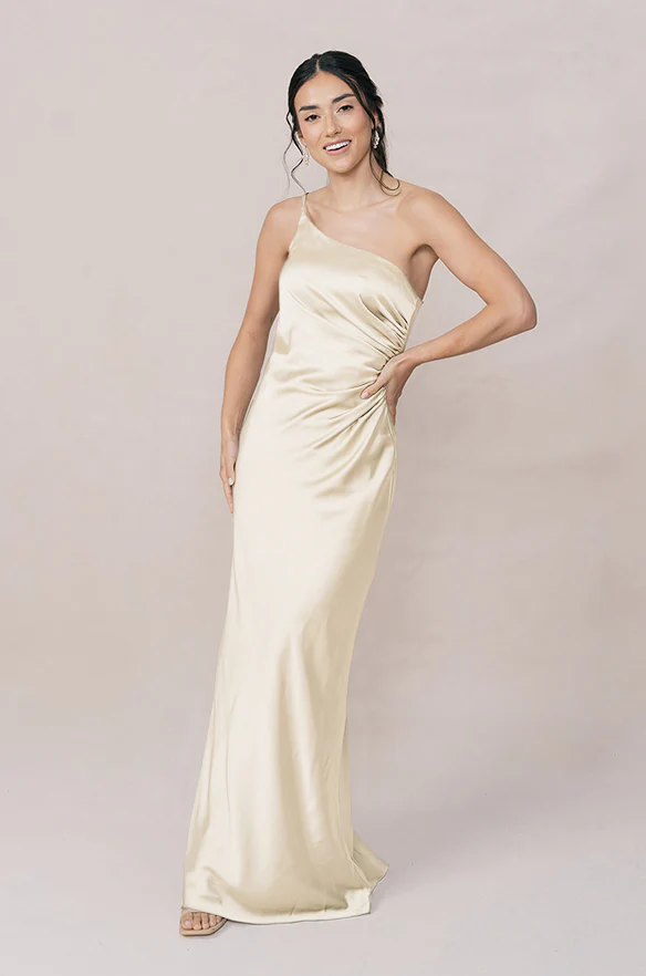 Jade Satin Dress | Made To Order - Image 123