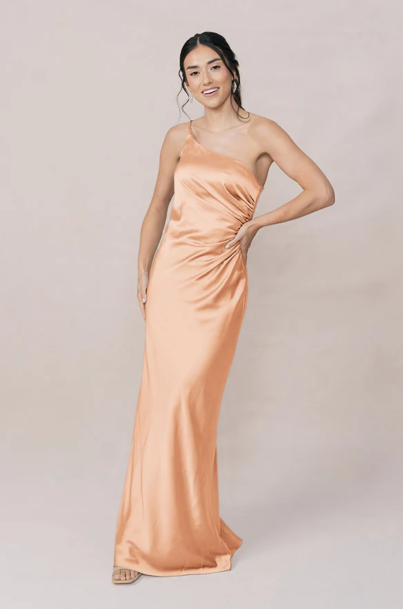 Jade Satin Dress | Made To Order - Image 125