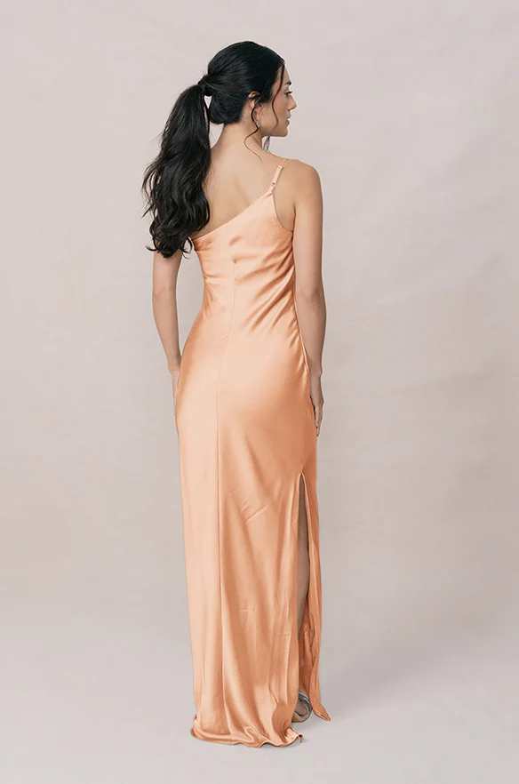 Jade Satin Dress | Made To Order - Image 126