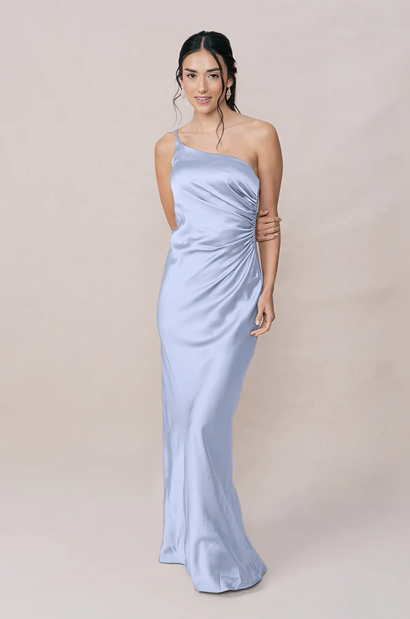 Jade Satin Dress | Made To Order - Image 127