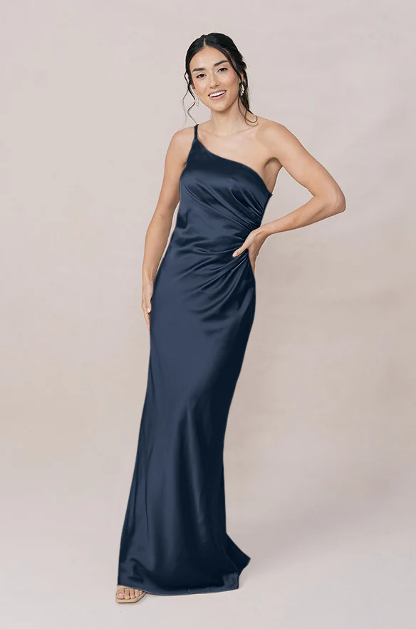 Jade Satin Dress | Made To Order - Image 131