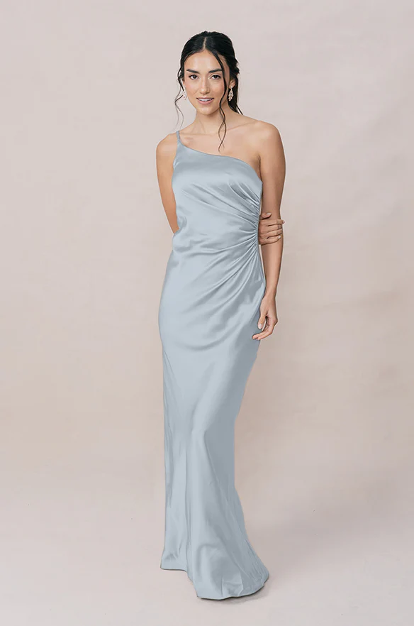 Jade Satin Dress | Made To Order - Image 145