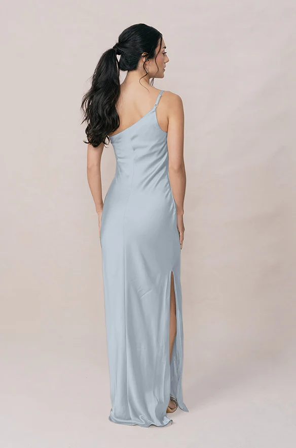 Jade Satin Dress | Made To Order - Image 146