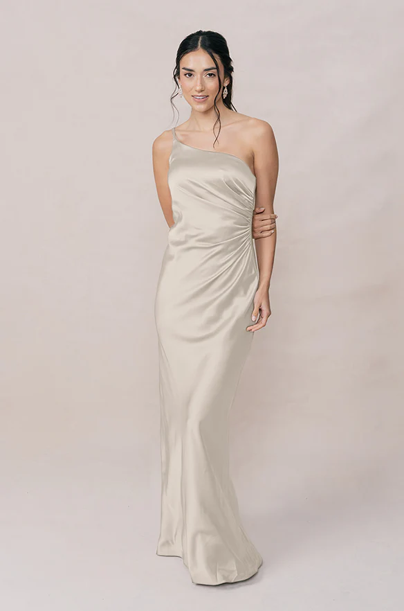 Jade Satin Dress | Made To Order - Image 147