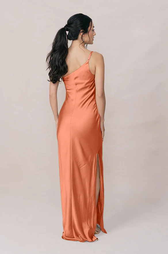 Jade Satin Dress | Made To Order - Image 150