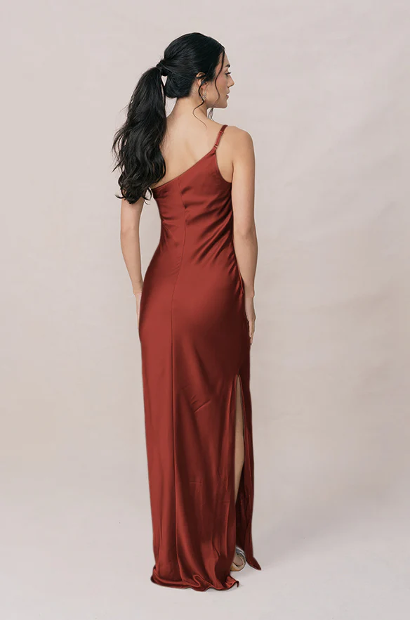 Jade Satin Dress | Made To Order - Image 154