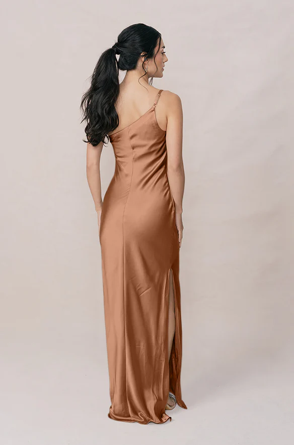 Jade Satin Dress | Made To Order - Image 156