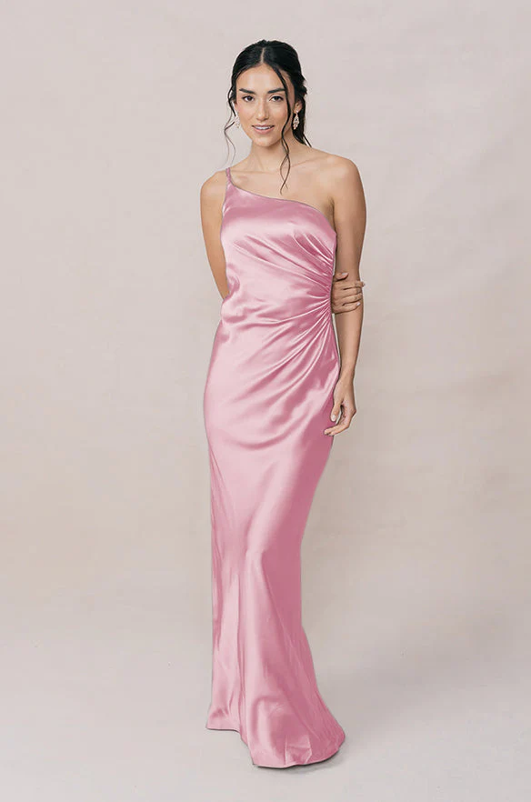 Jade Satin Dress | Made To Order - Image 164